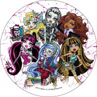 disque azyme monster high halloween poser decoration ronde sur gâteau patisserie pas cher original.jpg