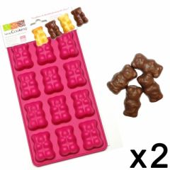 moule ourson scrapcooking gâteau individuel ours enfant
