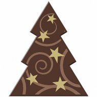 sapin de noel en chocolat pour décorer buche et gâteau de noel deco en chocolat pour pâtisserie de noel.jpeg