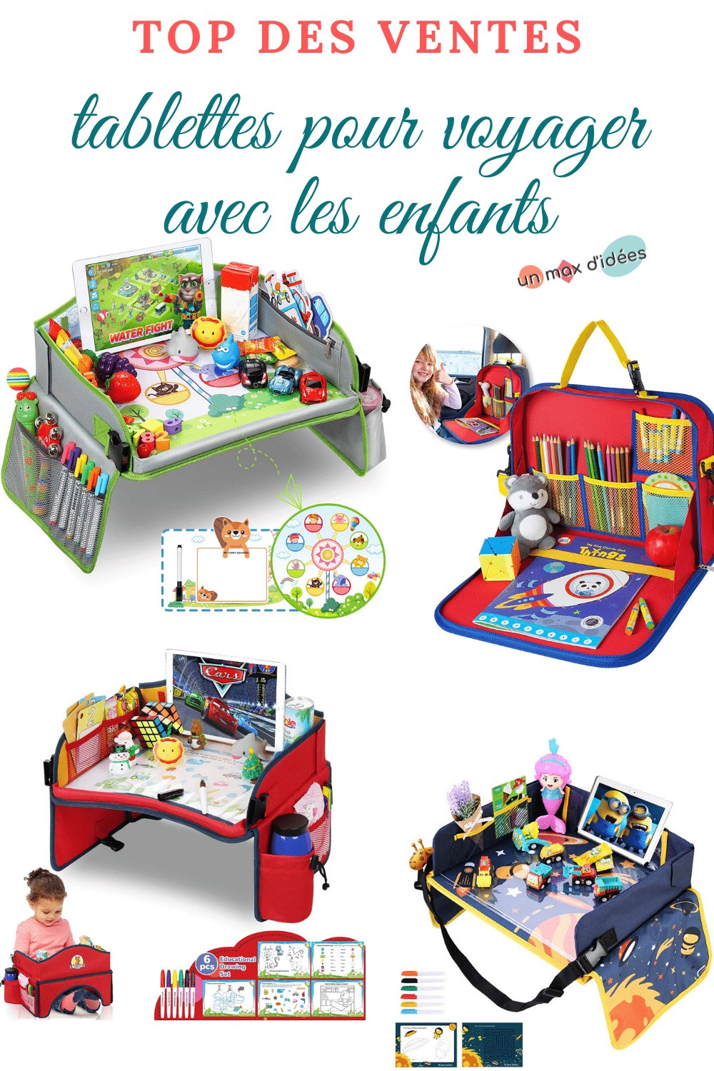 plateau tablette voiture enfant