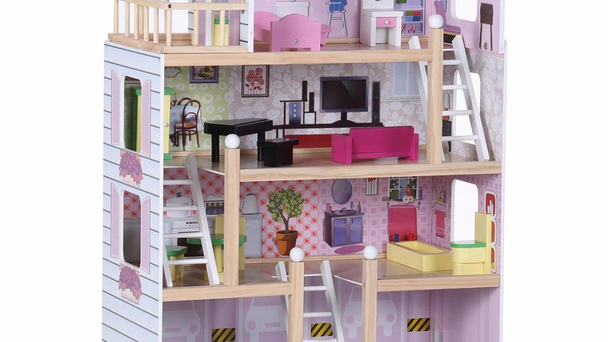 Maison de poupée pour les filles – Idées de cadeau d’anniversaire ou de noel pour fille de 3 à 8 ans