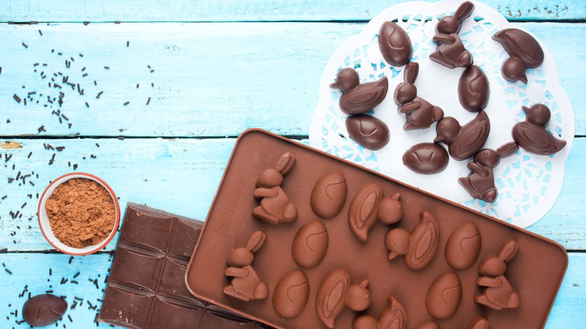 Moule pour chocolat de Pâques : lapin, canard – Fabriquer vos chocolats de Pâques pour faire des économies