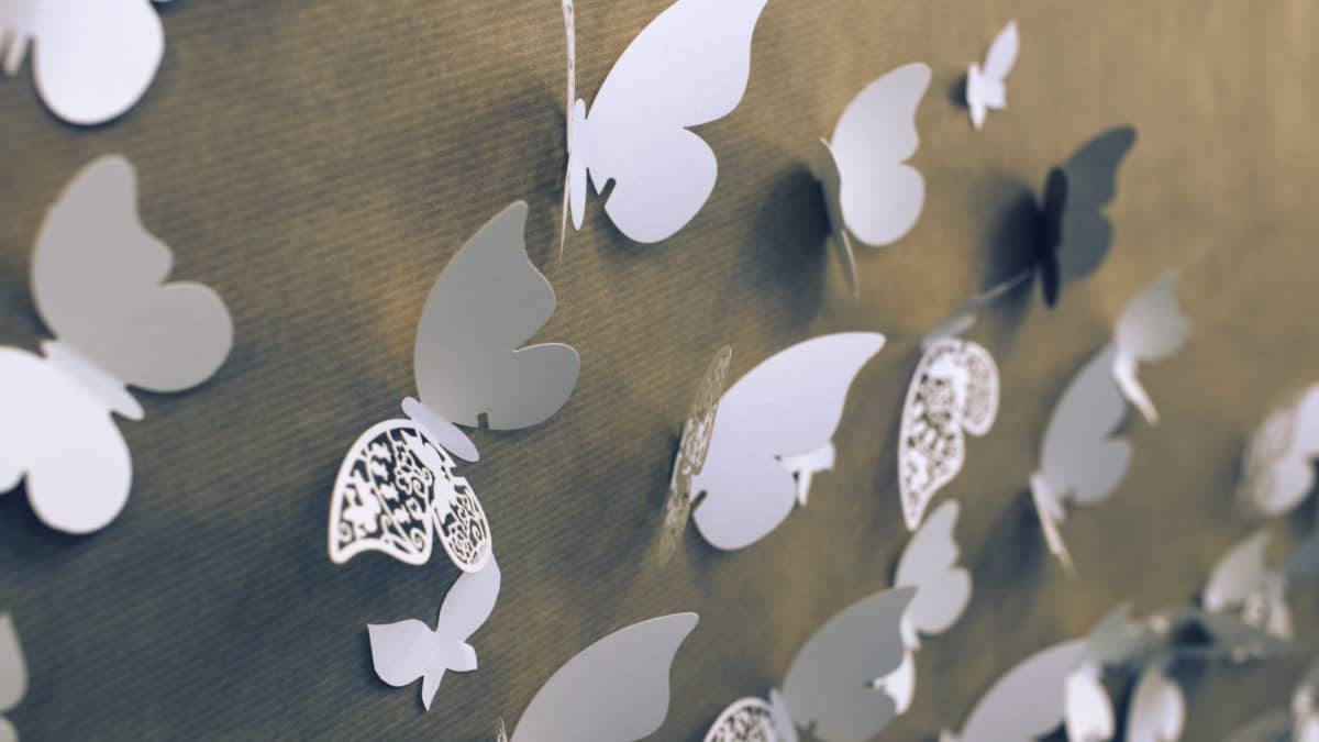 Scrapbooking et papillon – Gabarit papillon pour vos idées de bricolage – Formes de découpe Papillons