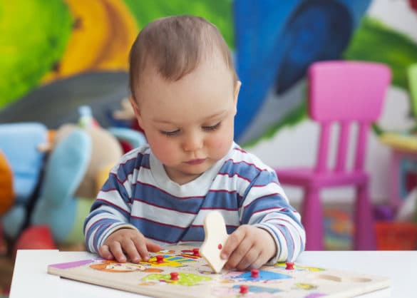 1er puzzle en bois pour bébé