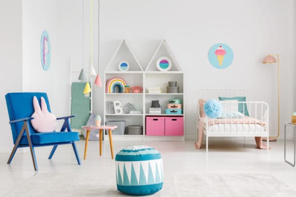 idée rangement pour chambre d'enfant