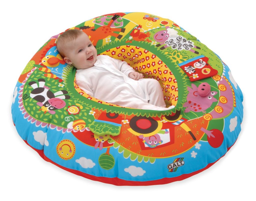 Coussin détente pour bébé de 3 mois à 18 mois - Jouer assis sur coussin
