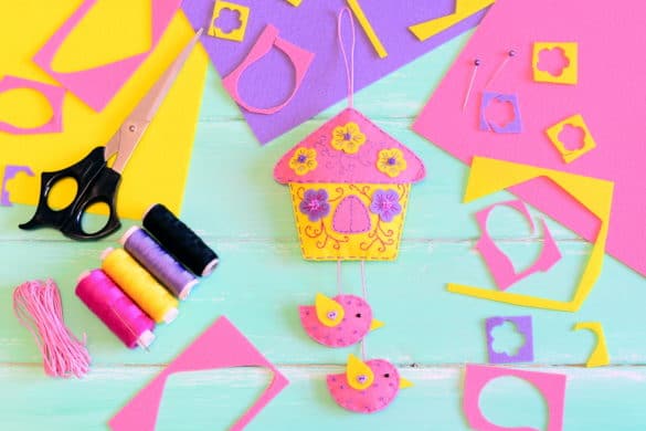 bricolage et activités manuelles thème printemps