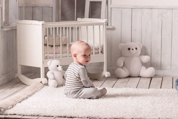 tapis pour chambre de bébé