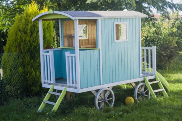 cabane à installer dans jardin