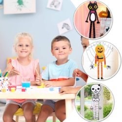 activités manuelles enfant pour halloween fabriquer deco à suspendre