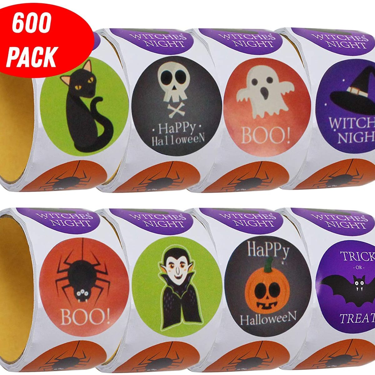 autocollants activités manuelles enfant halloween