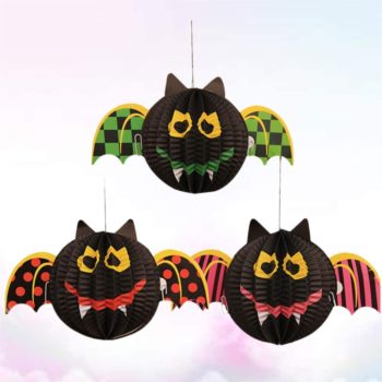 décoration en papier halloween à suspendre idee bricolage