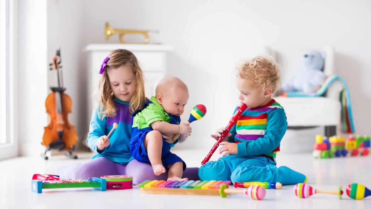 eveil musical enfant 2 ans, 3 ans, 4 ans, 5 ans, 6 ans – musique et instruments pour enfants, jeux et jouets pour écouter de la musique – jouet musique bébé et enfant