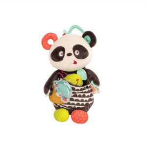 jouet panda avec bébé dans sa poche