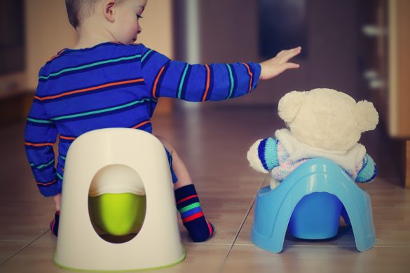 apprentissage du pot et de la propreté jeune enfant