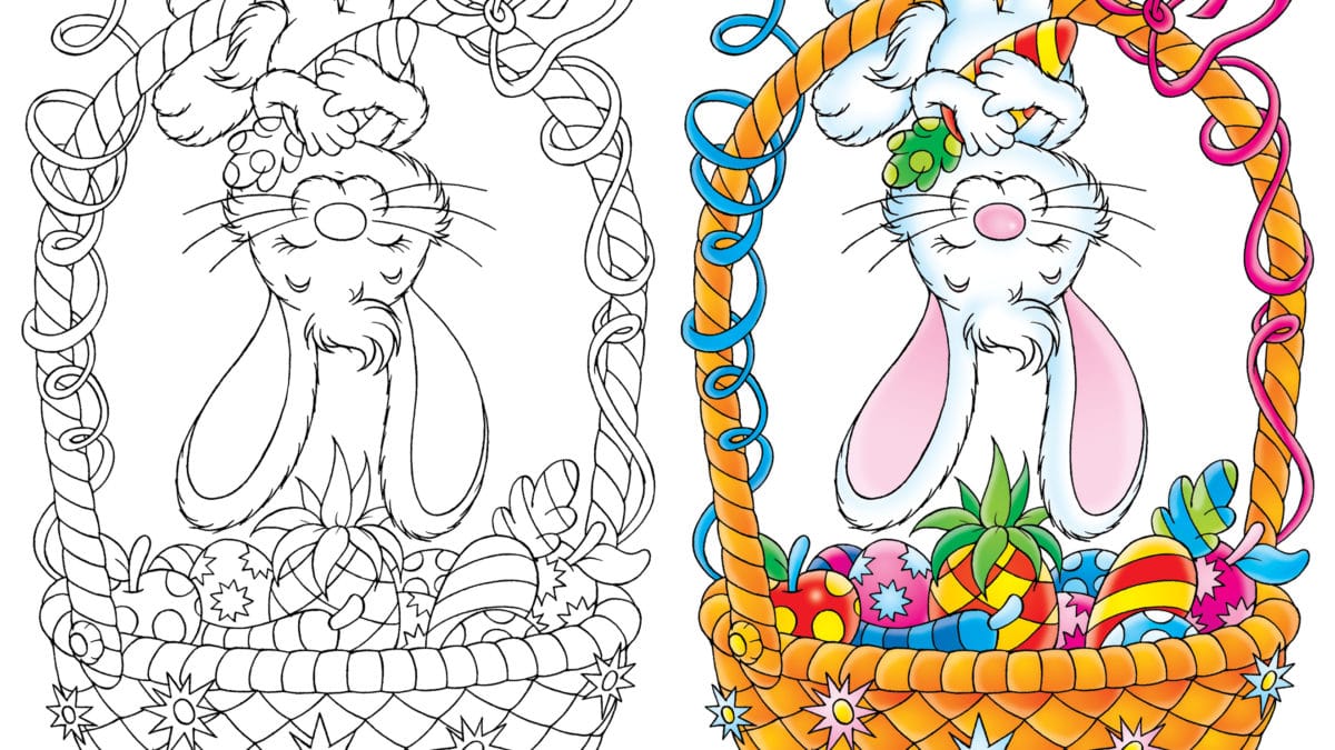 Pinterest coloriages de Pâques gratuits à imprimer