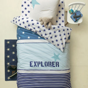 linge de lit enfant aventurier