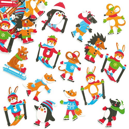 Décorer sa lettre au père-noel avec des gommettes de Noel – Gommettes autocollantes pour noel