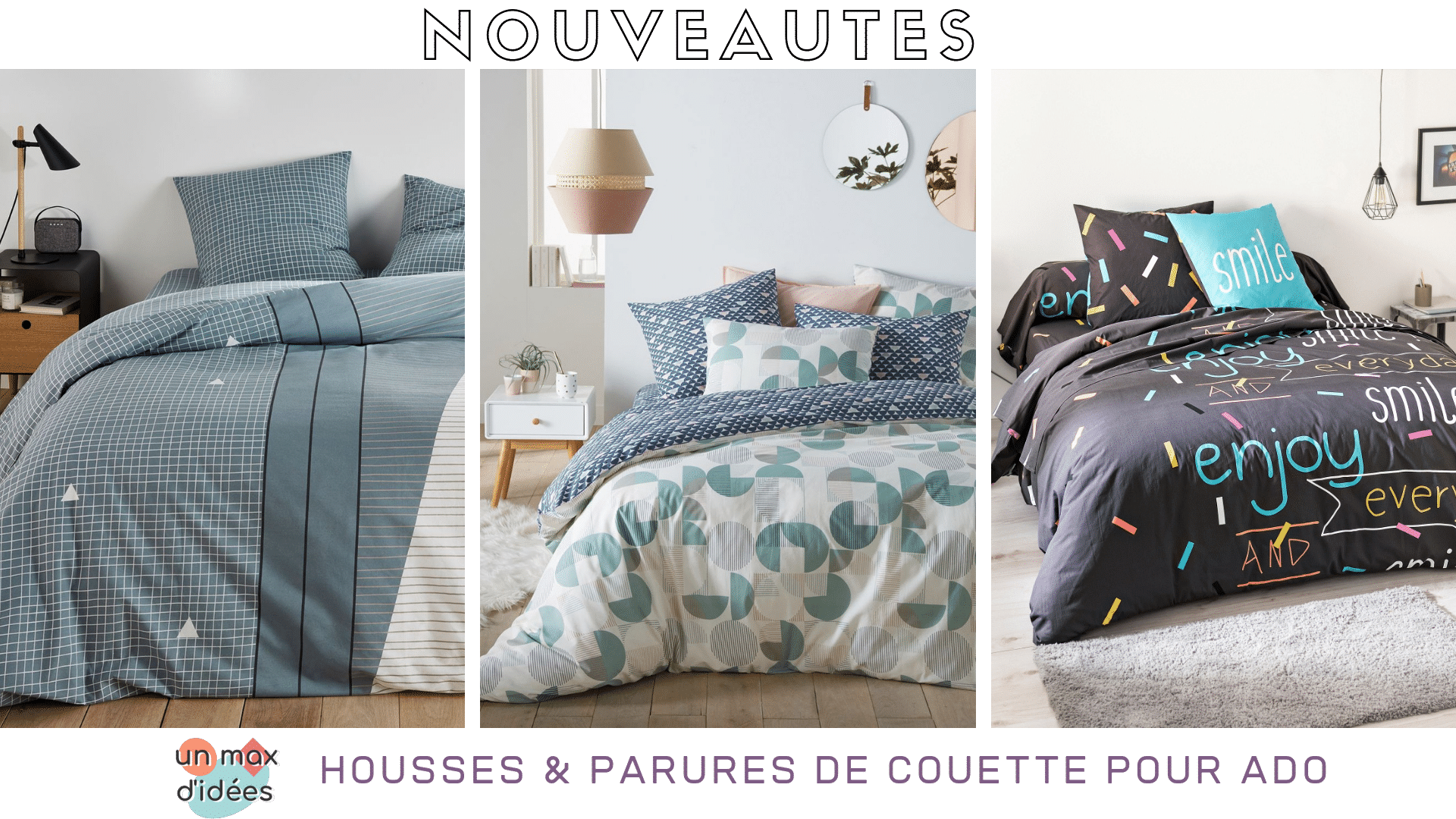 Housse De Couette Ado Adolescent Linge De Lit Housse Couette