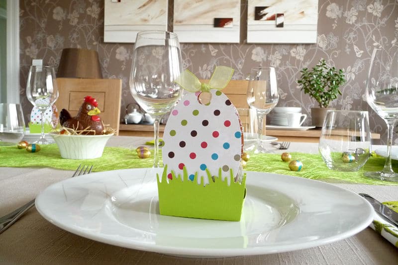 Fabriquer des décorations avec les enfants pour une jolie table de Pâques – Loisirs créatifs pour Pâques