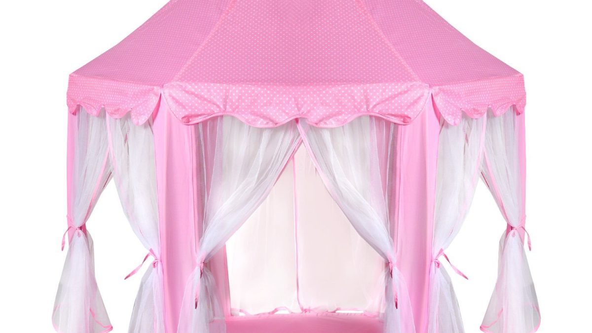 Accessoires et decoration de princesses : chambre de fille et de princesse : la tente pour enfants