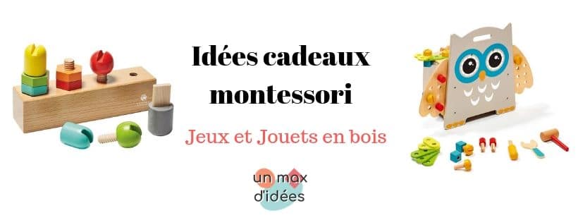 cadeau bébé 1 an montessori