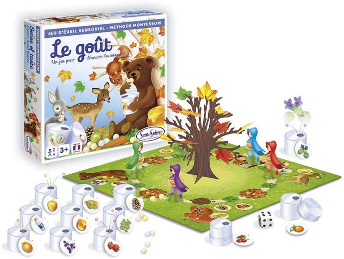 plateau jeu enfant sens goût