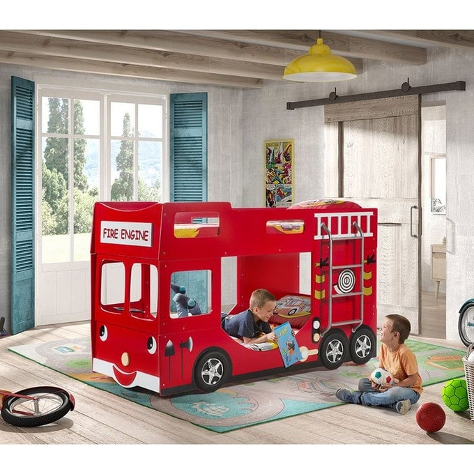 Chambre enfant pompier meubles et déco Un max d'idées