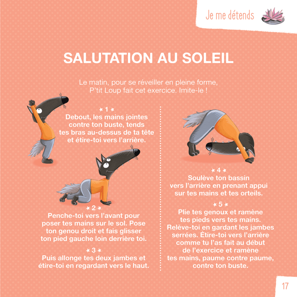 exercice détente enfant