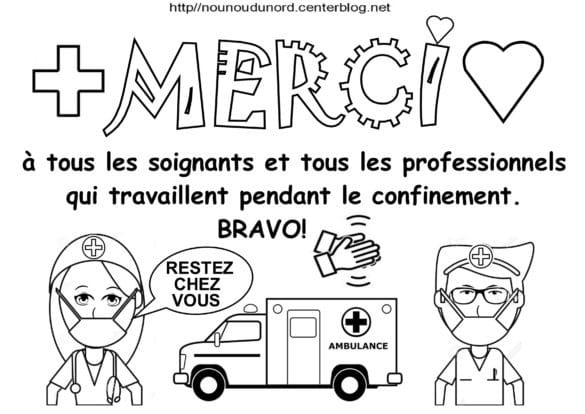 coloriage confinement