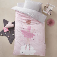 Housse de couette motif danseuse