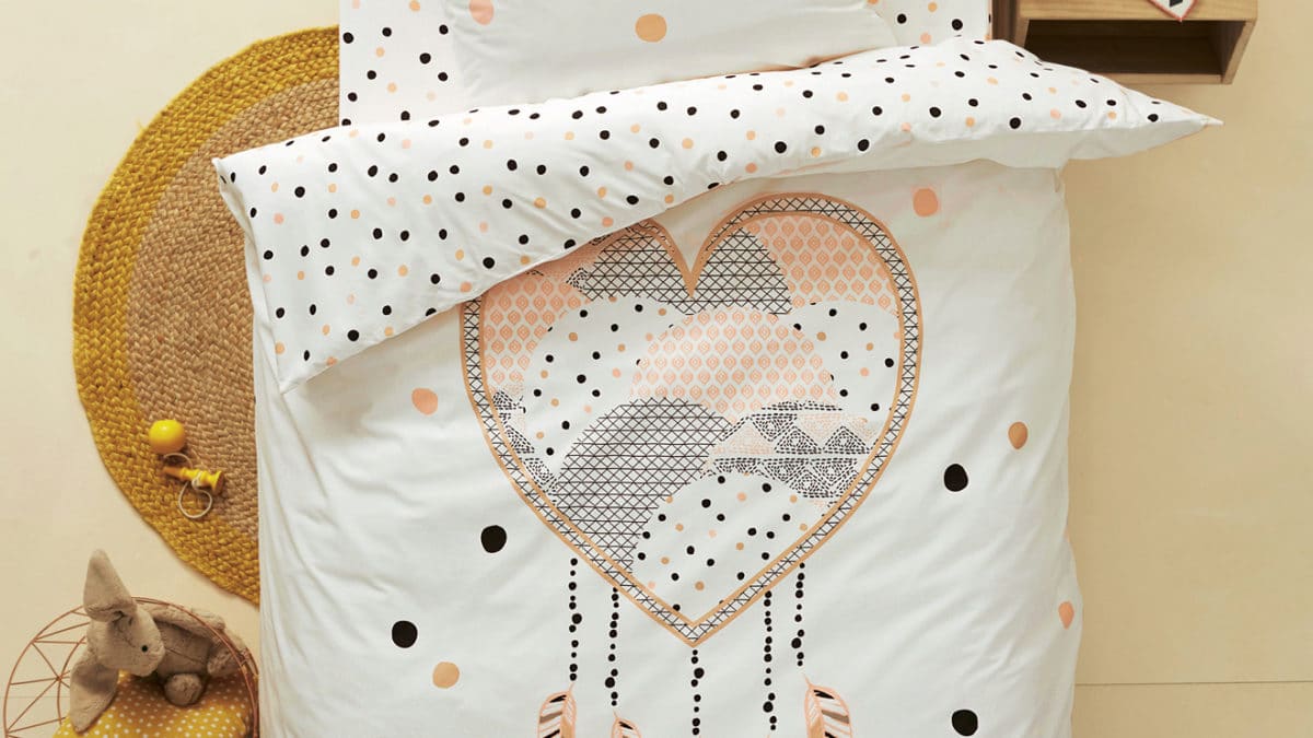 Housse de couette fille pas chère 140 x 200