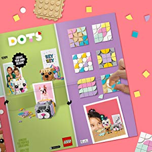 idée composition et création lego dots
