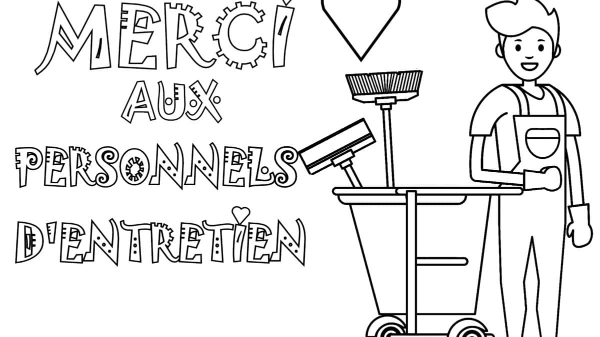 Coloriage pour dire “merci” de Nounoudunord