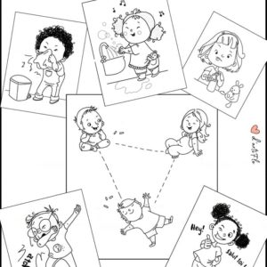 affiche coloriage covid