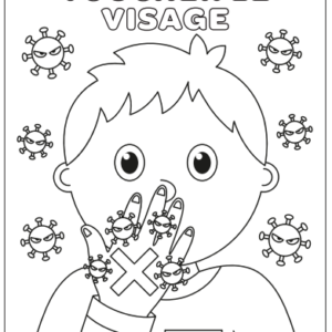 image covid enfant