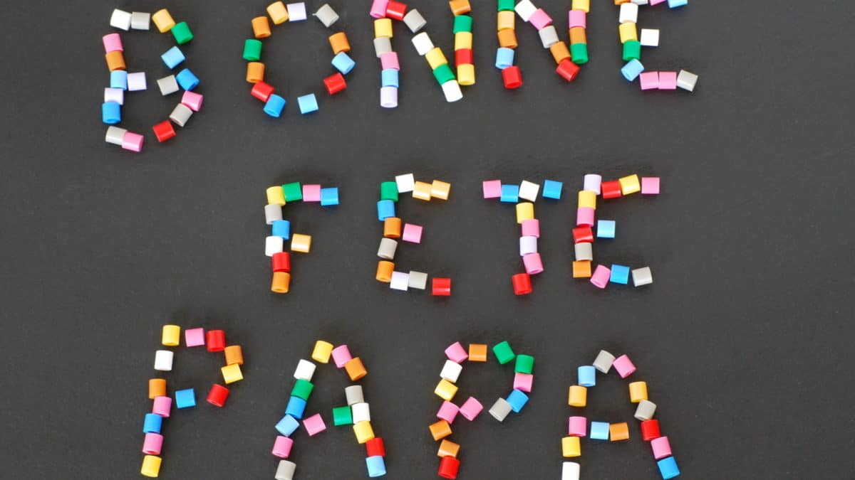 Bricolage pour la fête des pères