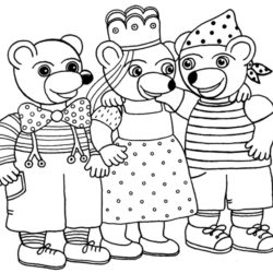 coloriage petit ours brun se déguise avec ses amis