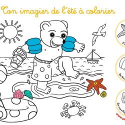 coloriage de petit ours brun à imprimer - imprimer un coloriage gratuit de petit ours brun