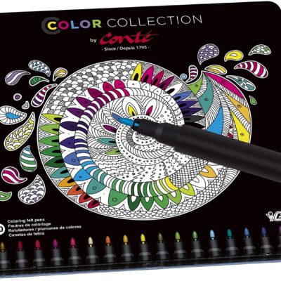 feutres pour colorier des mandalas