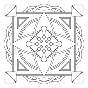 mandala coloriage gratuit pour enfant