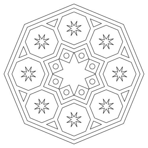 mandala gratuit à imprimer