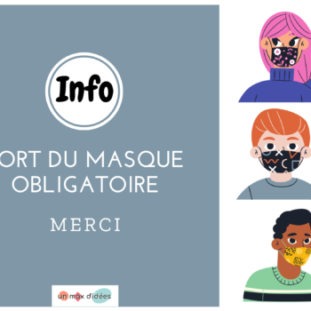 masque obligatoire homme femme enfant