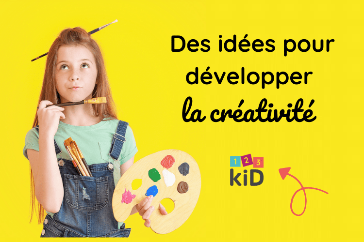 Idées pour développer la créativité avec 123 kiD