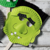 bricolage halloween facile avec assiette en carton