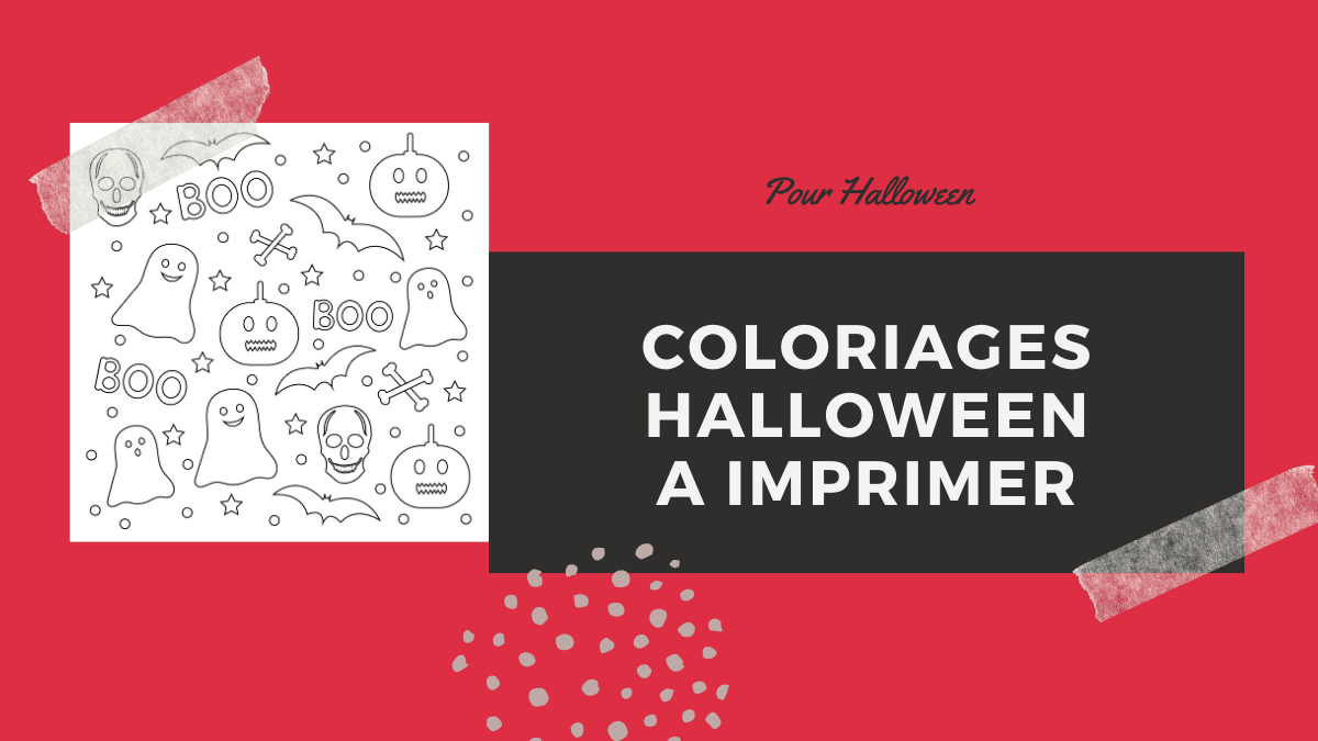 coloriage halloween, coloriage fantôme, sorcière, citrouille – Halloween coloriages gratuits à imprimer