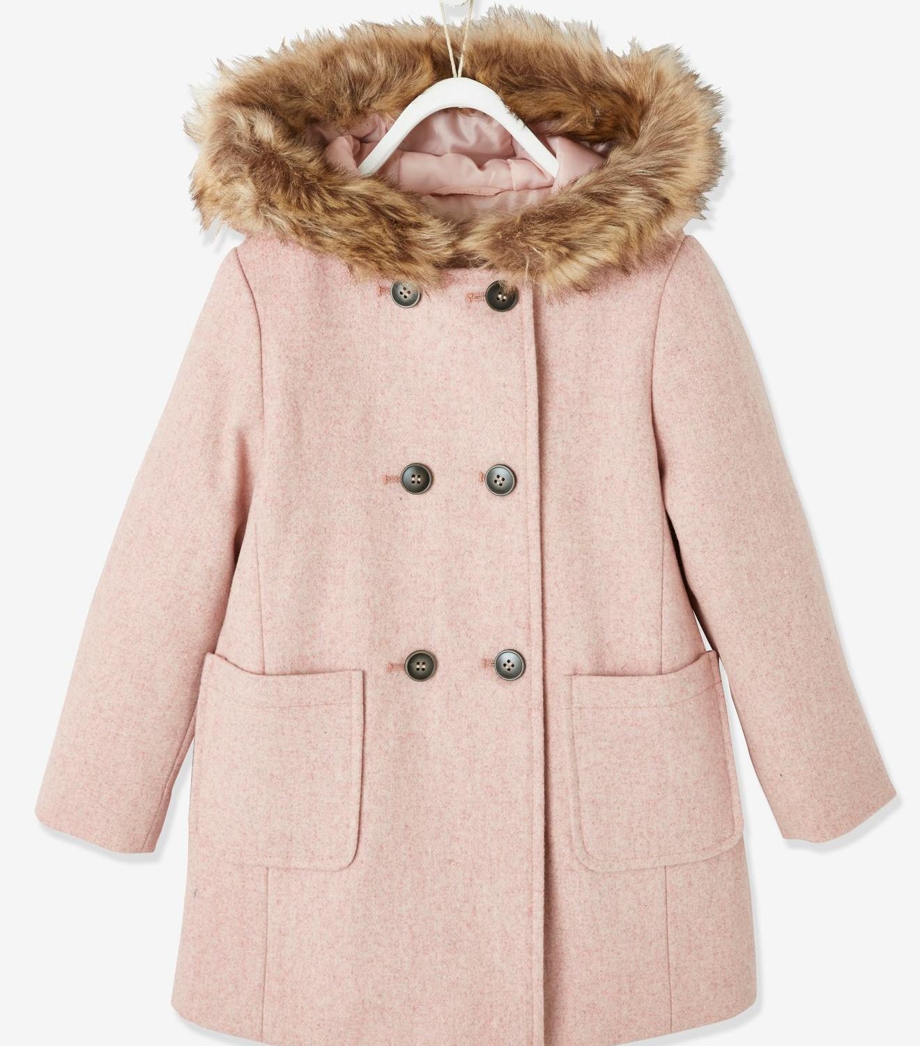 manteau laine fille 14 ans
