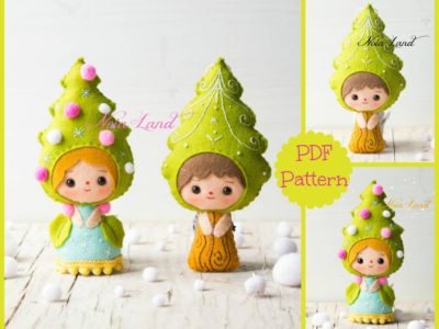 décorer le sapin avec sujet en feutrine couture de noel pdf