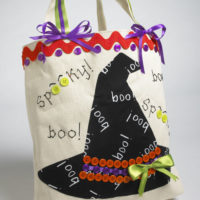 fabriquer un sac pour halloween diy et gabarit