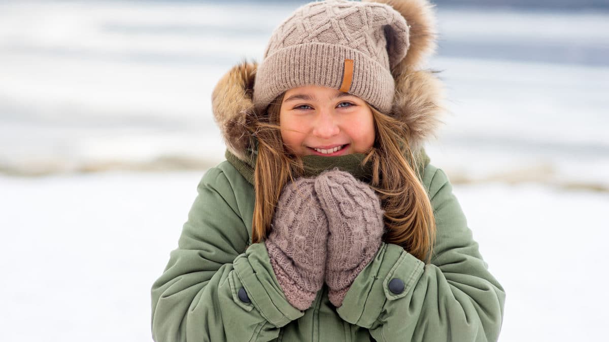 manteau chaud fille 8 ans
